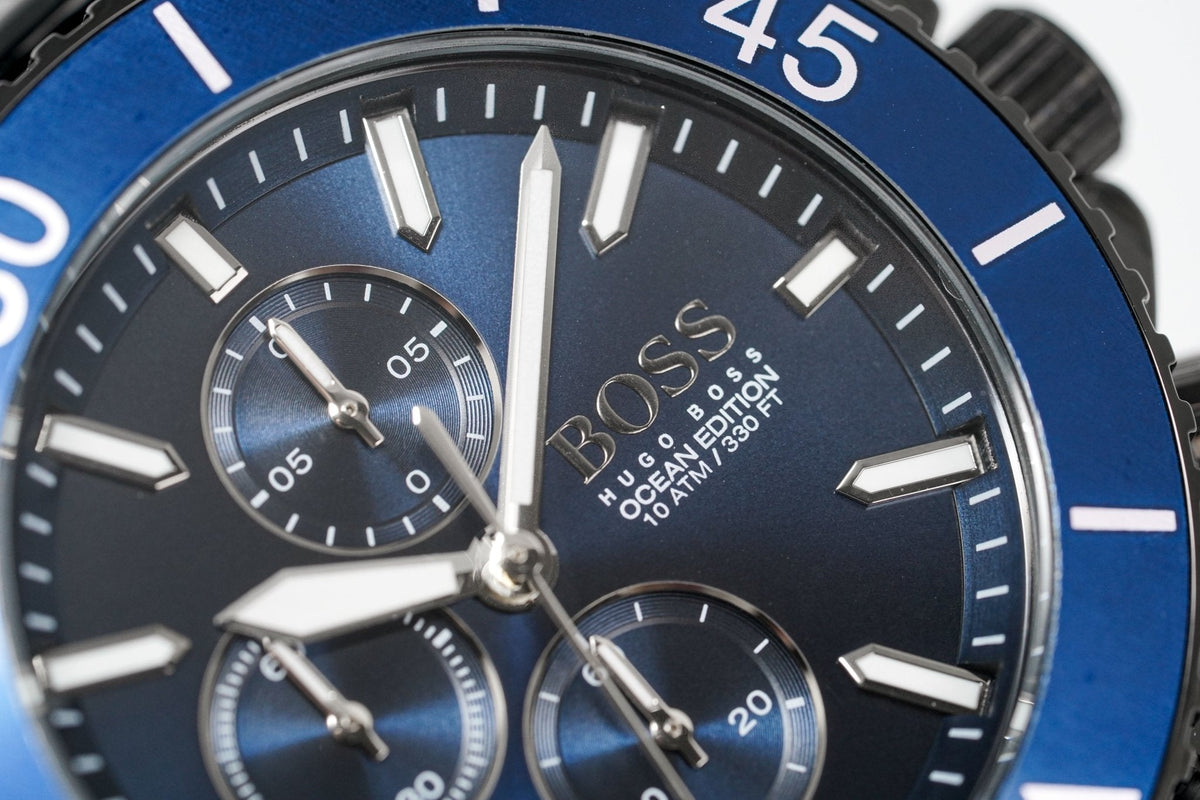 Hugo Boss Herrenuhr Men S Watch Chronograph Ocean Edition Blue Hb1513702 – HB1513702