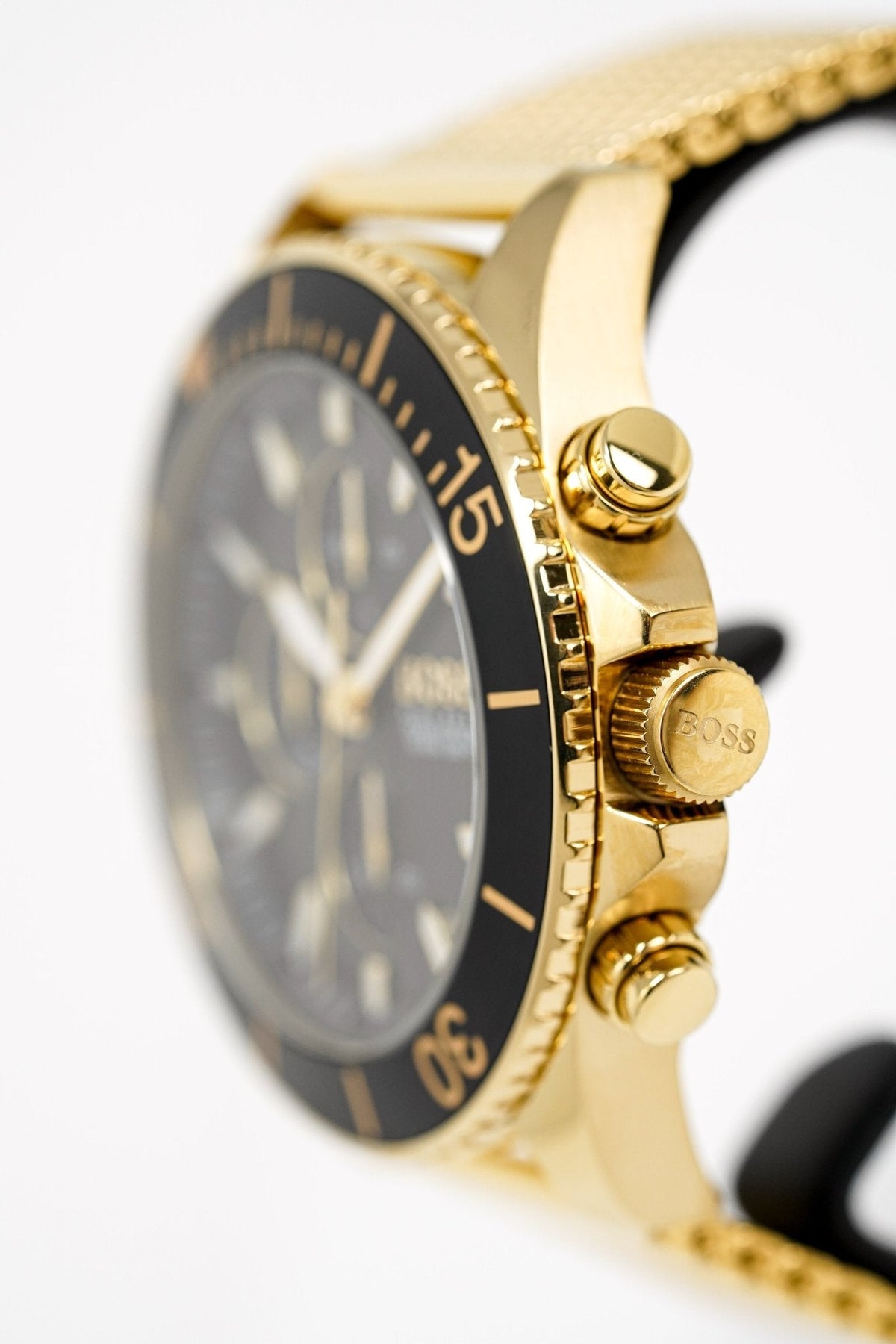 Hugo Boss Herrenuhr Men S Watch Chronograph Ocean Edition Gold Hb1513703 – HB1513703