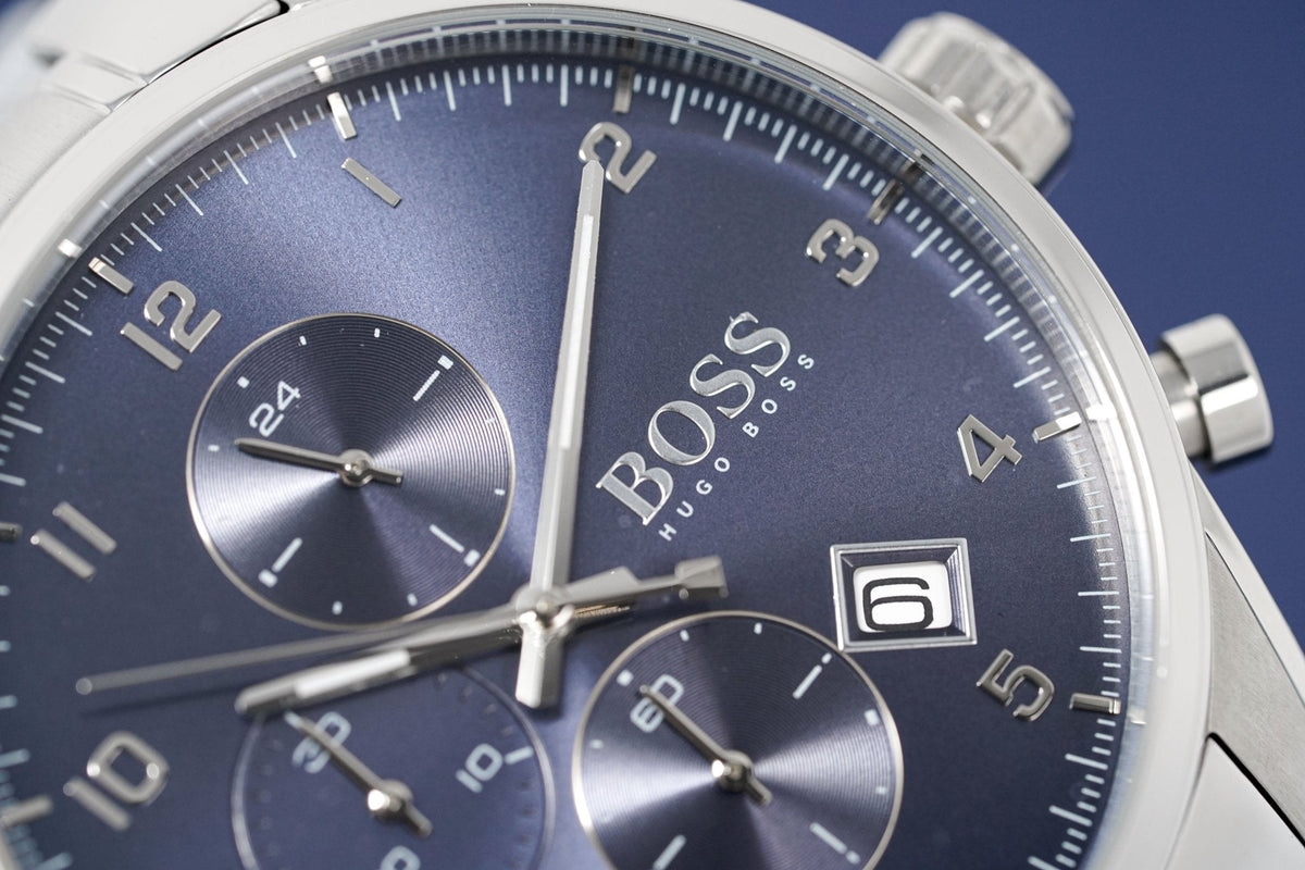 Hugo Boss Herrenuhr Men S Watch Chronograph Skymaster Blue Hb1513784 – HB1513784