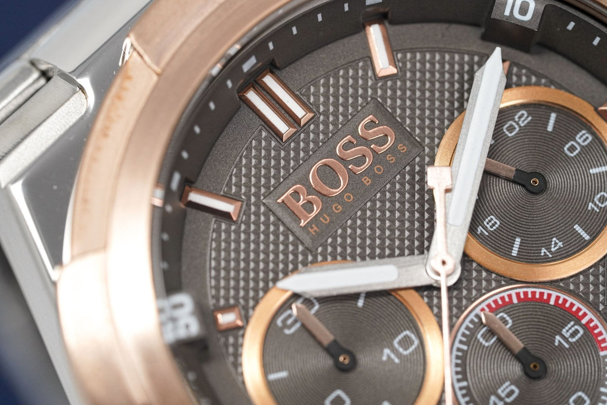 Hugo Boss Herrenuhr Men S Watch Chronograph Supernova Grey Hb1513362 – HB1513362