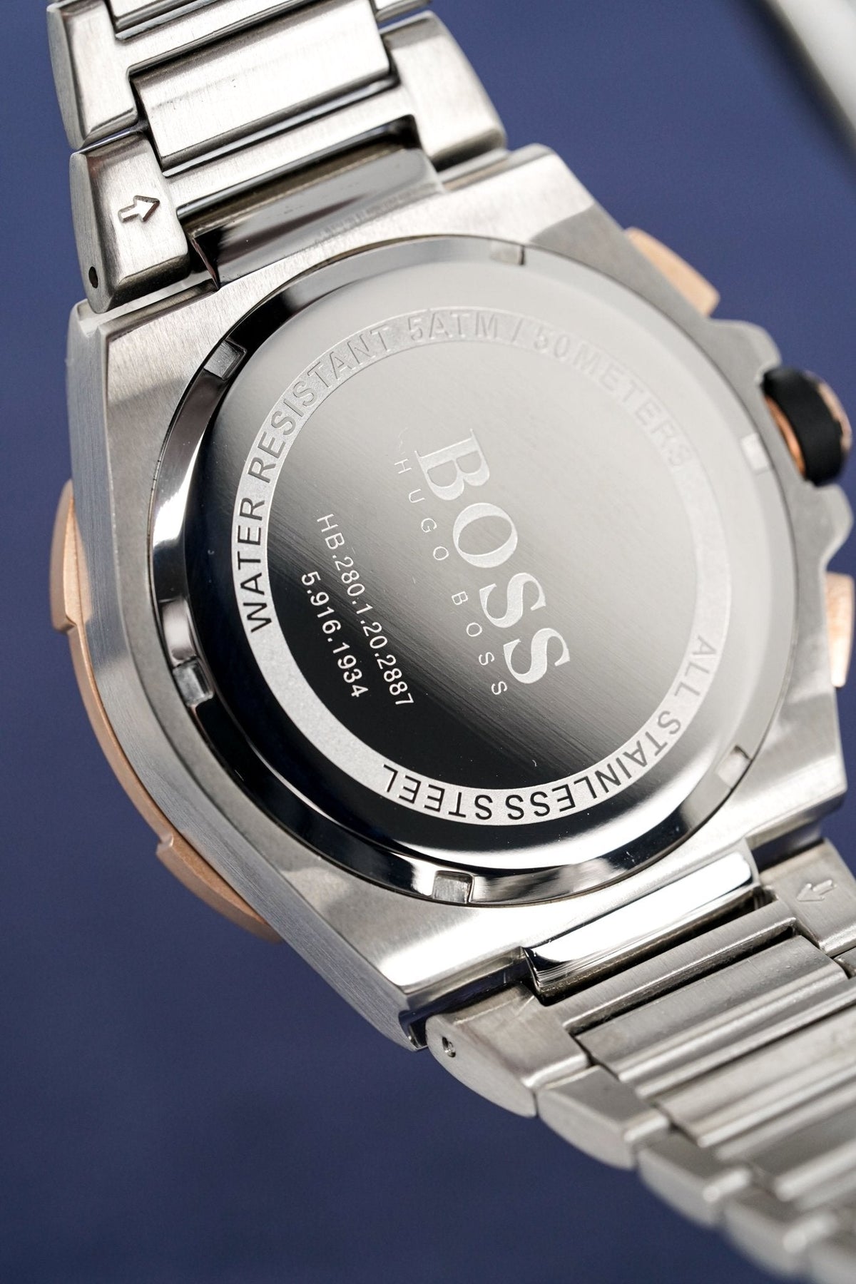Hugo Boss Herrenuhr Men S Watch Chronograph Supernova Grey Hb1513362 – HB1513362