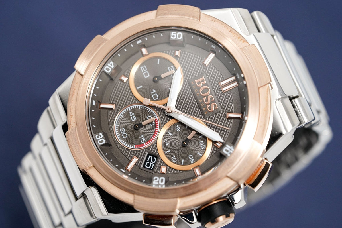 Hugo Boss Herrenuhr Men S Watch Chronograph Supernova Grey Hb1513362 – HB1513362
