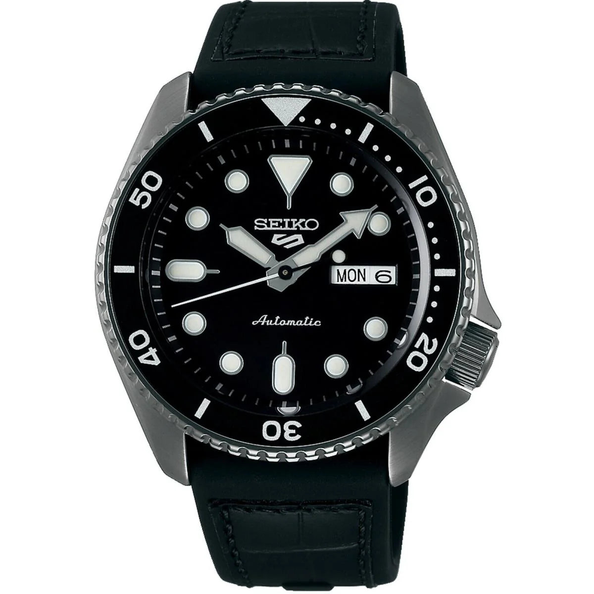 Seiko Herrenuhr 5 Sports Auto Mens Black Watch Srpd65k3 – SRPD65K3