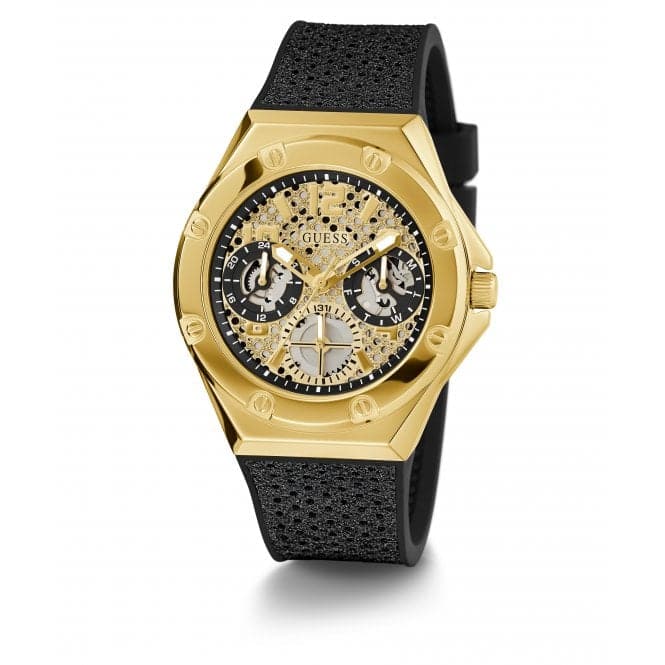 Guess Damenuhr Watches Ladies Asteria Gold Tone Watch Gw0620l2 – GW0620L2