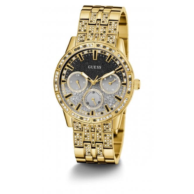 Guess Damenuhr Watches Ladies Cascade Stainless Steel Gold Tone Watch Gw0365l2 – GW0365L2