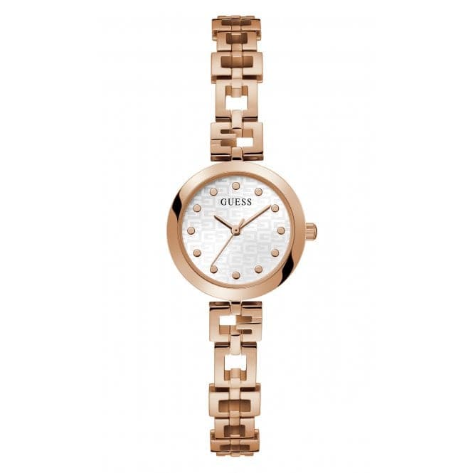 Guess Damenuhr Watches Ladies Lady G Stainless Steel Rose Gold Watch Gw0549l3 – GW0549L3