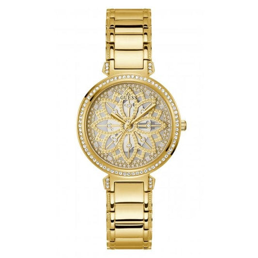 Guess Damenuhr Watches Ladies Lily Stainless Steel Gold Watch Gw0528l2 – GW0528L2