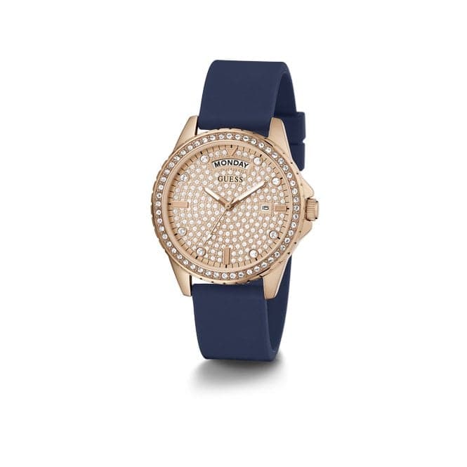 Guess Damenuhr Watches Lady Comet Ladies Dress Rose Gold Stainless Steel Watch Gw0358l1 – GW0358L1