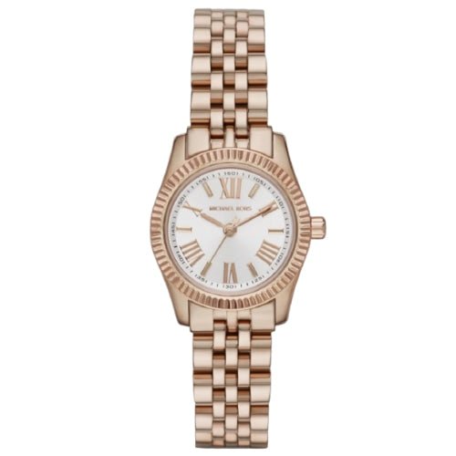 Michael Kors Damenuhr Mini Lexington Ladies Rose Gold Watch Mk3230 – MK3230