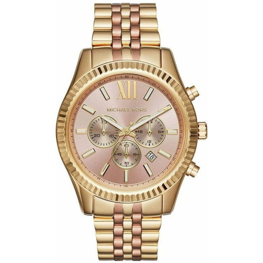 Michael Kors Armbanduhr Lexington Gold Chronograph Watch Mk6473 – MK6473