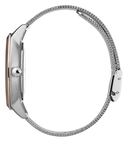 Hugo Boss Damenuhr Womens 1502423 Symphony Rose Gold Tone Stainless Steel Mesh Watch – HB1502423
