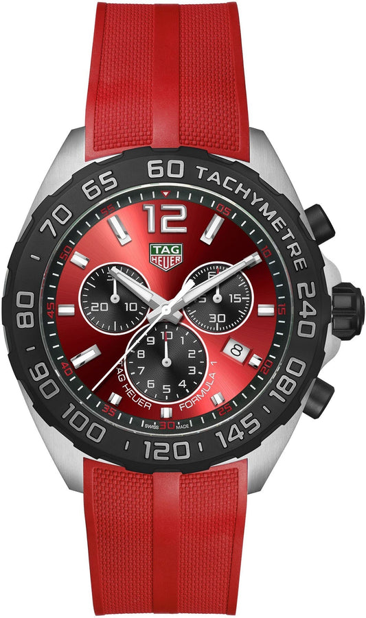 TAG Heuer Armbanduhr Watch Formula 1 Chronograph Red Caz101an Ft8055 – CAZ101AN.FT8055