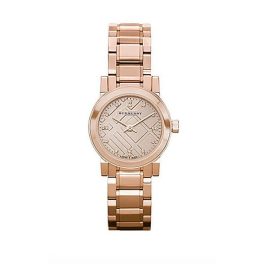 Burberry Damenuhr The City Diamonds Quarz – BU9215