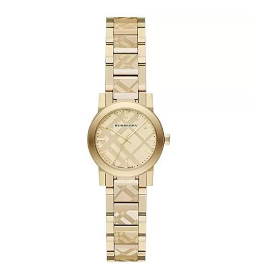 Burberry Damenuhr The City Engraved Quarz – BU9234